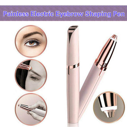 Rechargeable Flawless Eyebrow Hair Remover Eyebrow Trimmer Pen Electric Shaver For Women Face