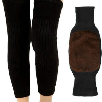 2Pcs/1 Pair Knee warmer for men and women With Straps/Belts, thermal legs warmer for medical use, fleece brace warmer, knee pain relief, Wool Knee Pads best-selling