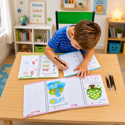 Magic Practice Copybooks Set for Kids