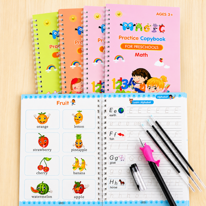 Magic Practice Copybooks Set for Kids